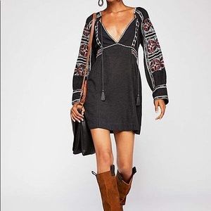 LAST CHANCE Free People All My Life Mini Dress